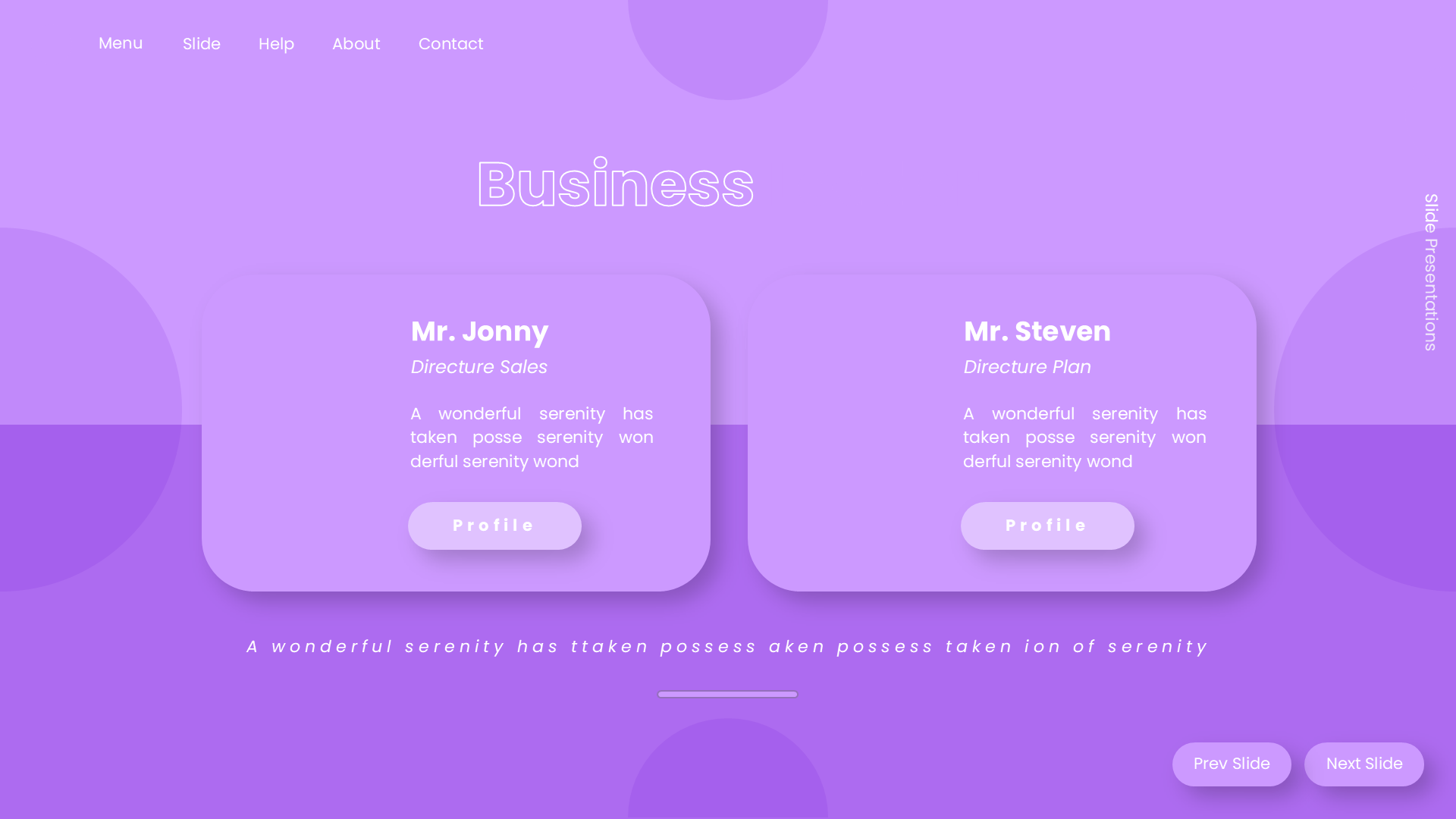Startup V6 Purple slide 5